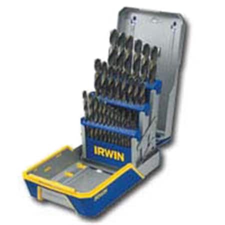 Irwin Irwin Industrial Tool  29 Piece Black And Gold Drill Bit Set IR99511